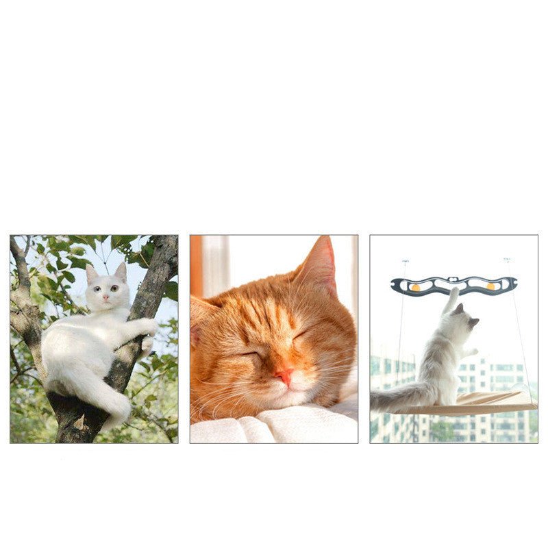 Hanging Cat Window Hammock - silverfoxgoods